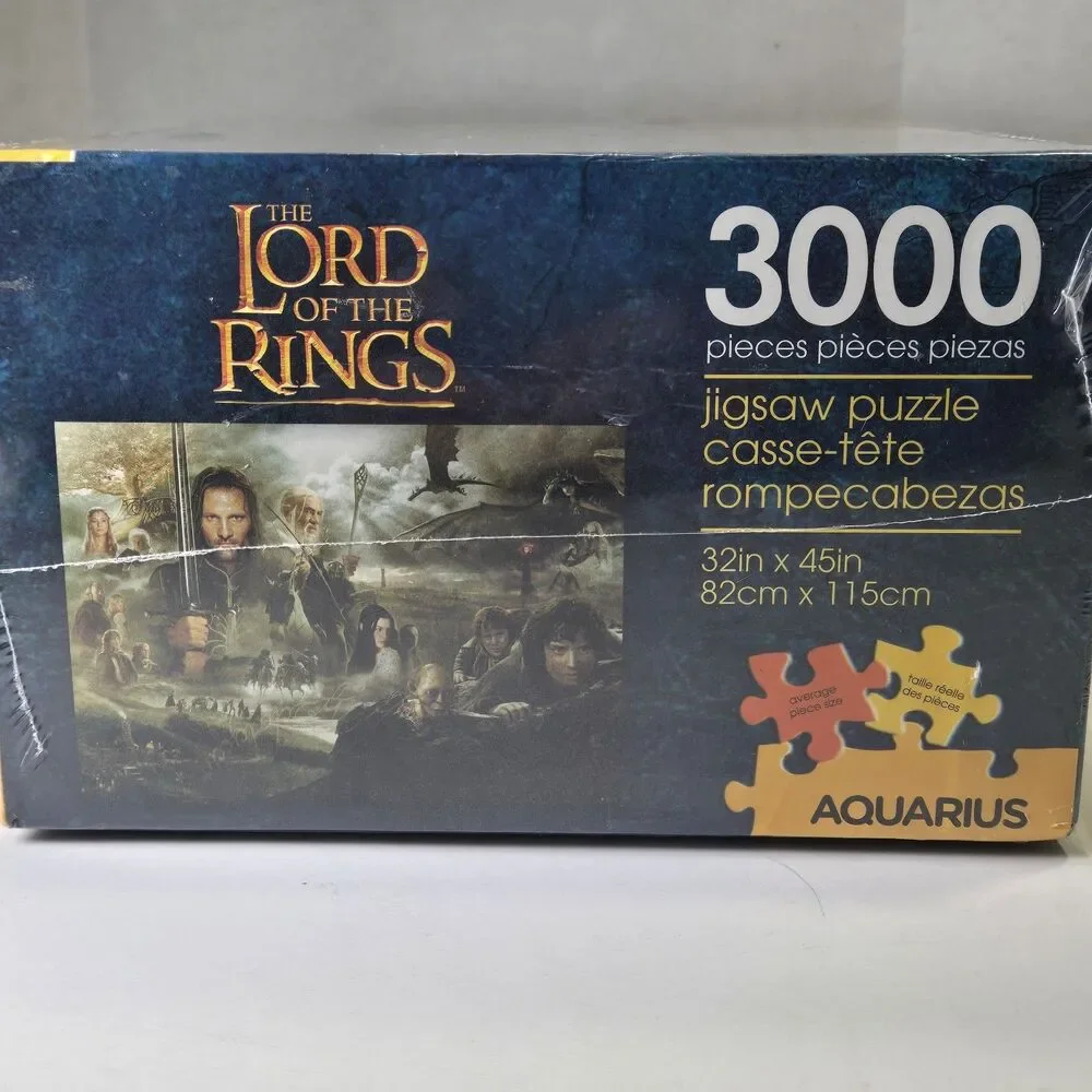 Lord of the Rings NEW * Puzzle 3,000-Piece * Jigsaw Puzzle Sealed